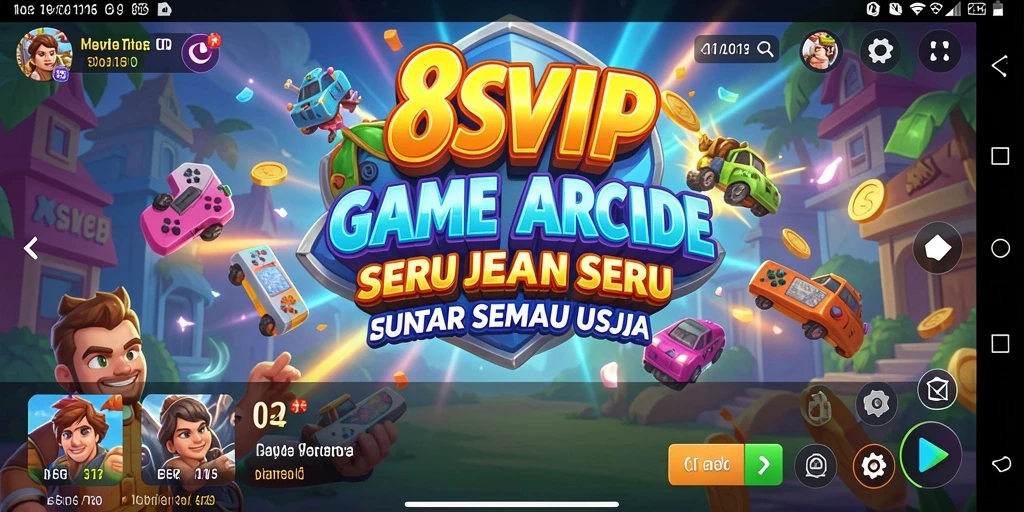 Gameplay seru 8SVIP dengan karakter menarik dan tantangan.