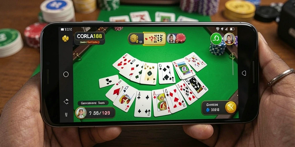 Tampilan gameplay Gaple yang seru dan interaktif.