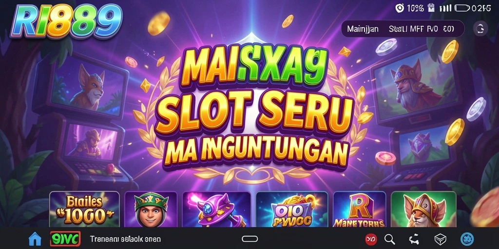 Gameplay seru dari RI889 dengan tema Slot yang menarik.