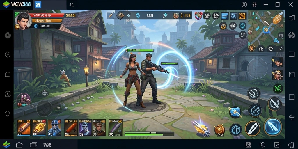 Screenshot utama WOW388 yang menunjukkan fitur Utility yang bermanfaat.